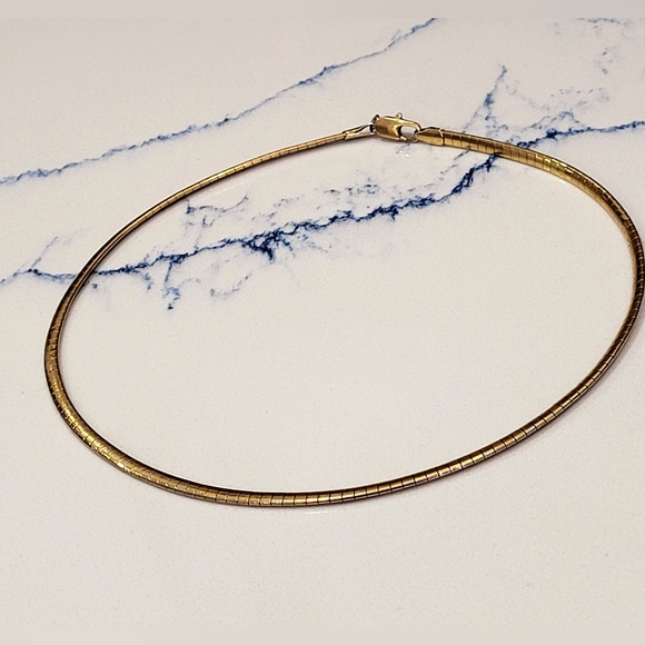 OMEGA Gold Choker 17.5" - Picture 3 of 9